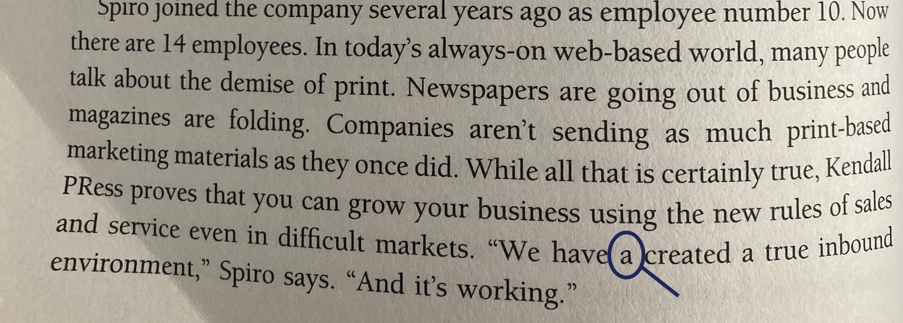 I Have Only Found One Typo. Amazing Work Done by David Meerman Scott.