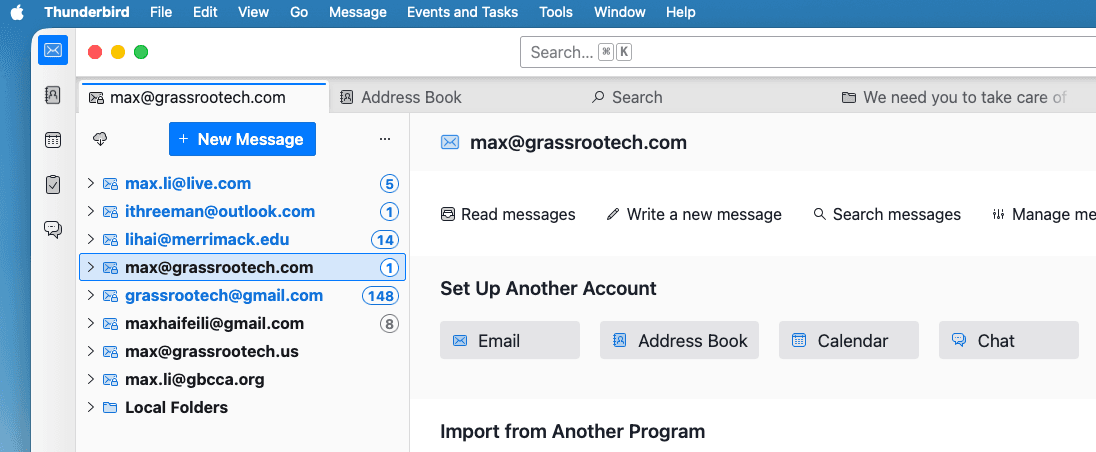 Website, Email Address, and Email Client: The Evolution of a Small Business's IT Needs